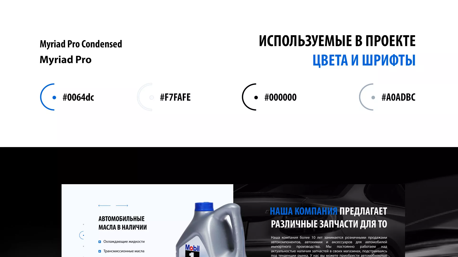 Разработка сайта магазина автозапчастей «М7» в Владикавказе
