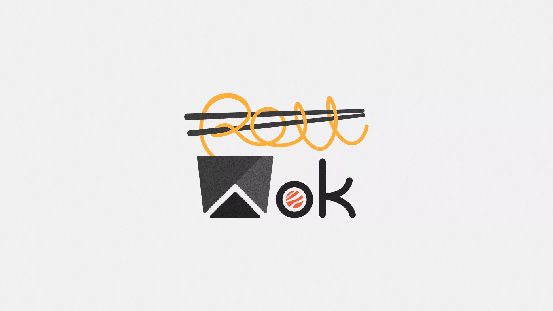 Разработка логотипа в Владикавказе для суши-бара «Roll Wok Club» Разработка логотипа в Владикавказе для суши-бара «Roll Wok Club»